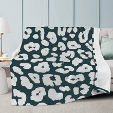 Load image into Gallery viewer, Ti Amo I love you - Exclusive Brand - Plantation &amp; Porcelain Animal Print - Micro Fleece Blankets
