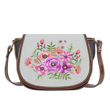 Load image into Gallery viewer, Ti Amo I love you - Exclusive Brand - Pearl River - Floral Bouquet - Saddle Bag
