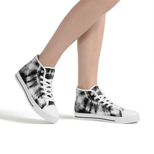 Load image into Gallery viewer, Ti Amo I love you - Exclusive Brand  - High-Top Canvas Shoes - White Soles
