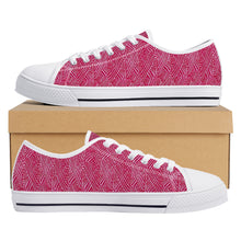 Load image into Gallery viewer, Ti Amo I love you - Exclusive Brand  -  Low-Top Canvas Shoes - White Soles
