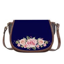 Load image into Gallery viewer, Ti Amo I love you - Exclusive Brand - Stratos - Roses - Saddle Bag
