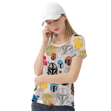 Load image into Gallery viewer, Ti Amo I love you - Exclusive Brand  - Mandalorian - Women&#39;s  T shirt - Sizes XS-2XL
