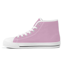 Load image into Gallery viewer, Ti Amo I love you - Exclusive Brand - High-Top Canvas Shoes - White Soles
