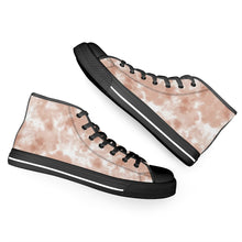 Load image into Gallery viewer, Ti Amo I love you - Exclusive Brand - High-Top Canvas Shoes - Black Soles
