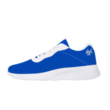 Load image into Gallery viewer, Ti Amo I love you  - Exclusive Brand  - Absolute Zero Blue - Angry Fish - Air Mesh Running Shoes - White Soles
