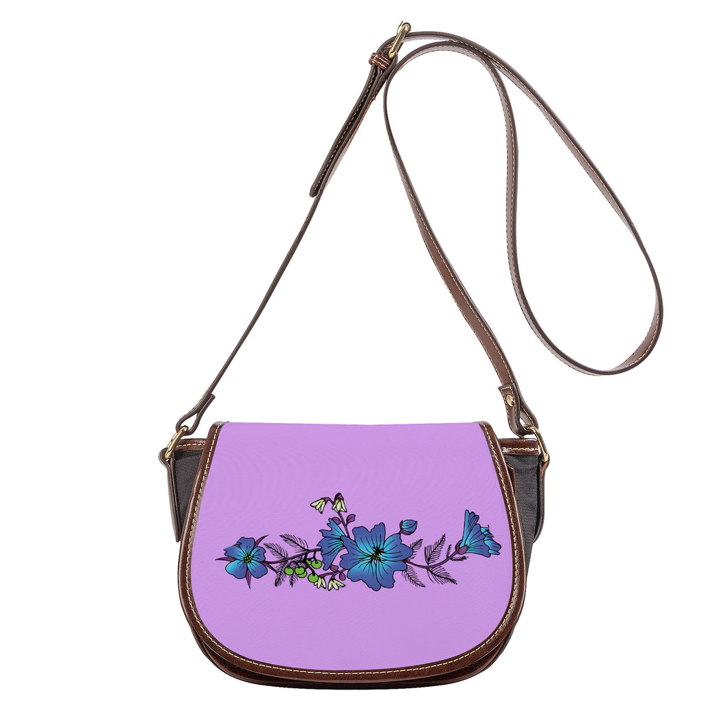 Ti Amo I love you - Exclusive Brand - Perfume - Blue Floral -  Saddle Bag