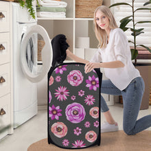 Load image into Gallery viewer, Ti Amo I love you - Exclusive Brand - Laundry Hamper Black
