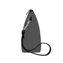 Load image into Gallery viewer, Ti Amo I love you - Exclusive Brand  - Davy&#39;s Grey - Double Black Heart - Sling Cosmetic Bag
