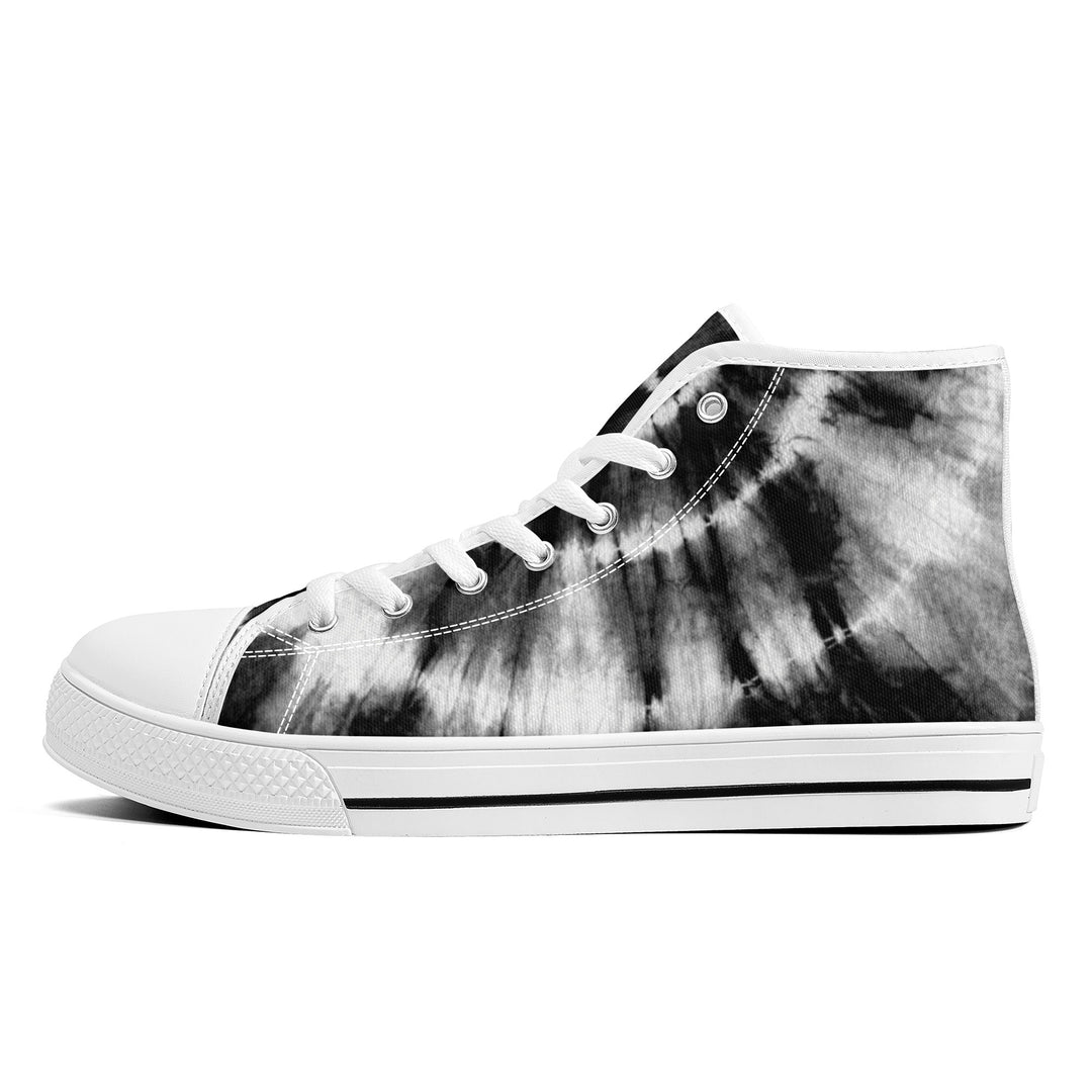 Ti Amo I love you - Exclusive Brand  - High-Top Canvas Shoes - White Soles