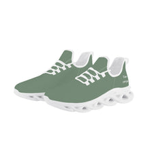 Load image into Gallery viewer, Ti Amo I love you - Exclusive Brand  - Spanish Green - Mens / Womens - Flex Control Sneakers- White Soles
