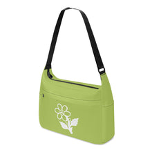 Load image into Gallery viewer, Ti Amo I love you - Exclusive Brand - Celery - White Daisy - Journey Computer Shoulder Bag
