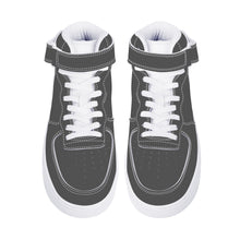 Load image into Gallery viewer, Ti Amo I love you - Exclusive Brand - Davy&#39;s Grey - High Top Unisex Sneakers
