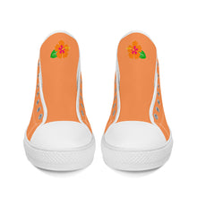 Load image into Gallery viewer, Ti Amo I love you - Exclusive Brand - High-Top Canvas Shoes - White Soles
