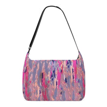 Load image into Gallery viewer, Ti Amo I love you - Exclusive Brand - Amethyst Smoke, Medium Red Violet, Can Can 2, Turkish Rose, Jacarta Paint Pattern - Journey Computer Shoulder Bag
