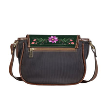 Load image into Gallery viewer, Ti Amo I love you - Exclusive Brand - Celtic - Pink Floral - Saddle Bag
