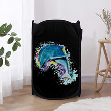 Load image into Gallery viewer, Ti Amo I love you - Exclusive Brand  - Laundry Hamper Black
