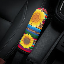 Load image into Gallery viewer, Ti Amo I love you - Exclusive Brand - Leopard &amp; Sunflower - Car Handbrake Cover
