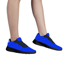 Load image into Gallery viewer, Ti Amo I love you - Exclusive Brand  - Blue Blue Eyes  - Air  Mesh Running Shoes - Black Soles
