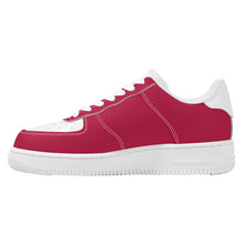 Load image into Gallery viewer, Ti Amo I love you - Exclusive Brand - Cardinal &amp; White - Low Top Unisex Sneakers
