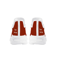 Load image into Gallery viewer, Ti Amo I love you - Exclusive Brand  - Dark Red 2 - Mens / Womens - Flex Control Sneakers- White Soles
