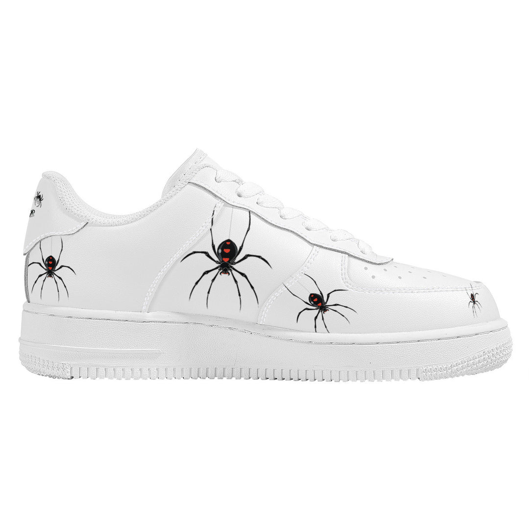 Ti Amo I love you - Exclusive Brand - White - Lots of Spiders - Mens / Womens -  Low Top Unisex Sneakers
