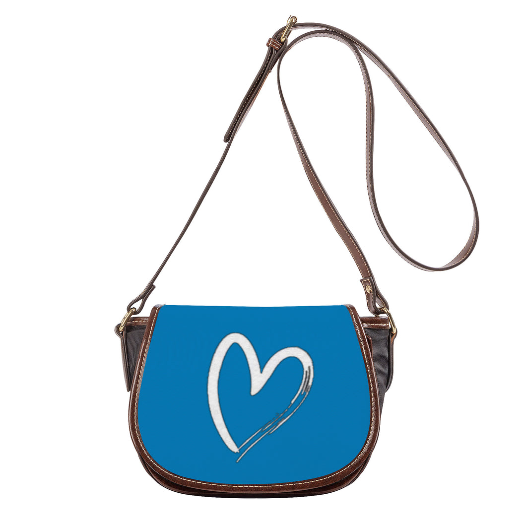 Ti Amo I love you - Exclusive Brand  - Lochmara - Saddle Bag