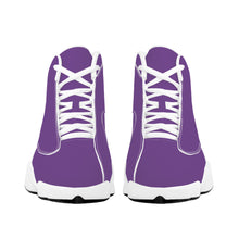 Load image into Gallery viewer, Ti Amo I love you - Exclusive Brand  - Affair Purple - Mens / Womens - Unisex Basketball Shoes - White Laces
