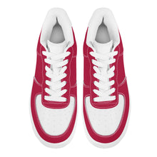 Load image into Gallery viewer, Ti Amo I love you - Exclusive Brand - Cardinal &amp; White - Low Top Unisex Sneakers
