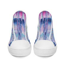 Load image into Gallery viewer, Ti Amo I love you - Exclusive Brand  - High-Top Canvas Shoes - White Soles
