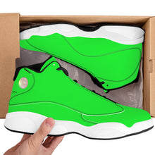 Load image into Gallery viewer, Ti Amo I love you  - Exclusive Brand  - Ball Green - Mens / Womens - Unisex Basketball Shoes - Black Laces
