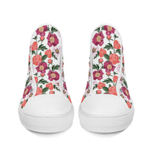 Load image into Gallery viewer, Ti Amo I love you - Exclusive Brand  - High-Top Canvas Shoes - White Soles
