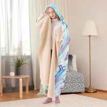 Load image into Gallery viewer, Ti Amo I love you - Exclusive Brand - Dolphins -  Hooded Blanket
