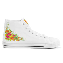 Load image into Gallery viewer, Ti Amo I love you - Exclusive Brand  - High-Top Canvas Shoes - White Soles
