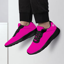 Load image into Gallery viewer, Ti Amo I love you - Exclusive Brand  - Hollywood Cerise  - Angry Fish - Air Mesh Running Shoes - Black Soles
