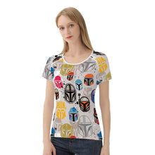 Load image into Gallery viewer, Ti Amo I love you - Exclusive Brand  - Mandalorian - Women&#39;s  T shirt - Sizes XS-2XL
