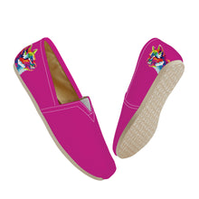 Load image into Gallery viewer, Ti Amo I love you  - Exclusive Brand  - Hot Pink Cat -  Casual Flat Driving Shoe
