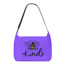 Load image into Gallery viewer, Ti Amo I love you - Exclusive Brand - Light Purple - Bee Kind - Journey Computer Shoulder Bag
