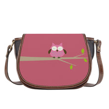 Load image into Gallery viewer, Ti Amo I love you - Exclusive Brand - Contessa 2 - Owl -  Saddle Bag
