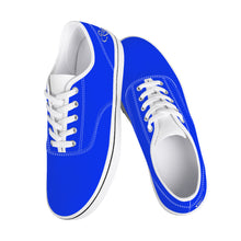 Load image into Gallery viewer, Ti Amo I love you -  Exclusive Brand  - Blue Blue Eyes - Double White Heart -  Skate Shoe - White Soles
