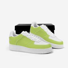 Load image into Gallery viewer, Ti Amo I love you - Exclusive Brand - Celery &amp; White - Low Top Unisex Sneakers
