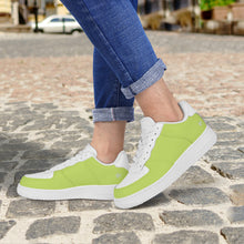 Load image into Gallery viewer, Ti Amo I love you - Exclusive Brand - Yellow Green - Low Top Unisex Sneakers
