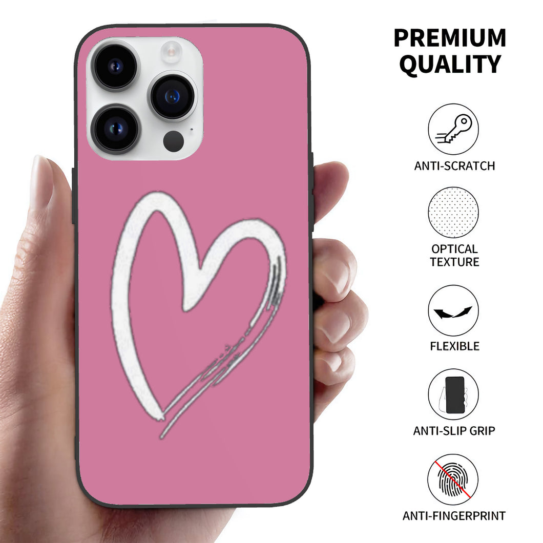 Ti Amo I love you - Exclusive Brand  - Charm - Heart -  Apple 14 PC Phone Case (3 cameras)