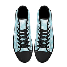 Load image into Gallery viewer, Ti Amo I love you - Exclusive Brand - High-Top Canvas Shoes - Black Soles
