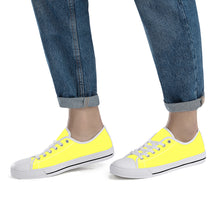 Load image into Gallery viewer, Ti Amo I love you - Exclusive Brand - Low-Top Canvas Shoes - White Soles
