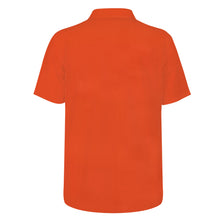 Load image into Gallery viewer, Ti Amo I love you - Exclusive Brand - Mens Neon Orange Polo Shirt
