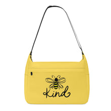 Load image into Gallery viewer, Ti Amo I love you - Exclusive Brand - Mustard Yellow - Bee Kind - Journey Computer Shoulder Bag
