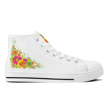 Load image into Gallery viewer, Ti Amo I love you - Exclusive Brand  - High-Top Canvas Shoes - White Soles
