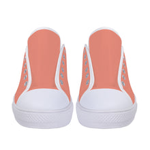 Load image into Gallery viewer, Ti Amo I love you - Exclusive Brand - Low-Top Canvas Shoes - White Soles
